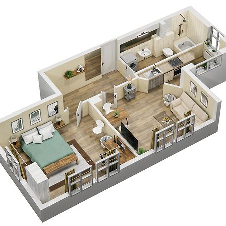 Apartamento Gemuetliches Refugium Am Bahnhof - Perfekt Zum Erkunden Der Saechsischen Schweiz Sebnitz Exterior foto